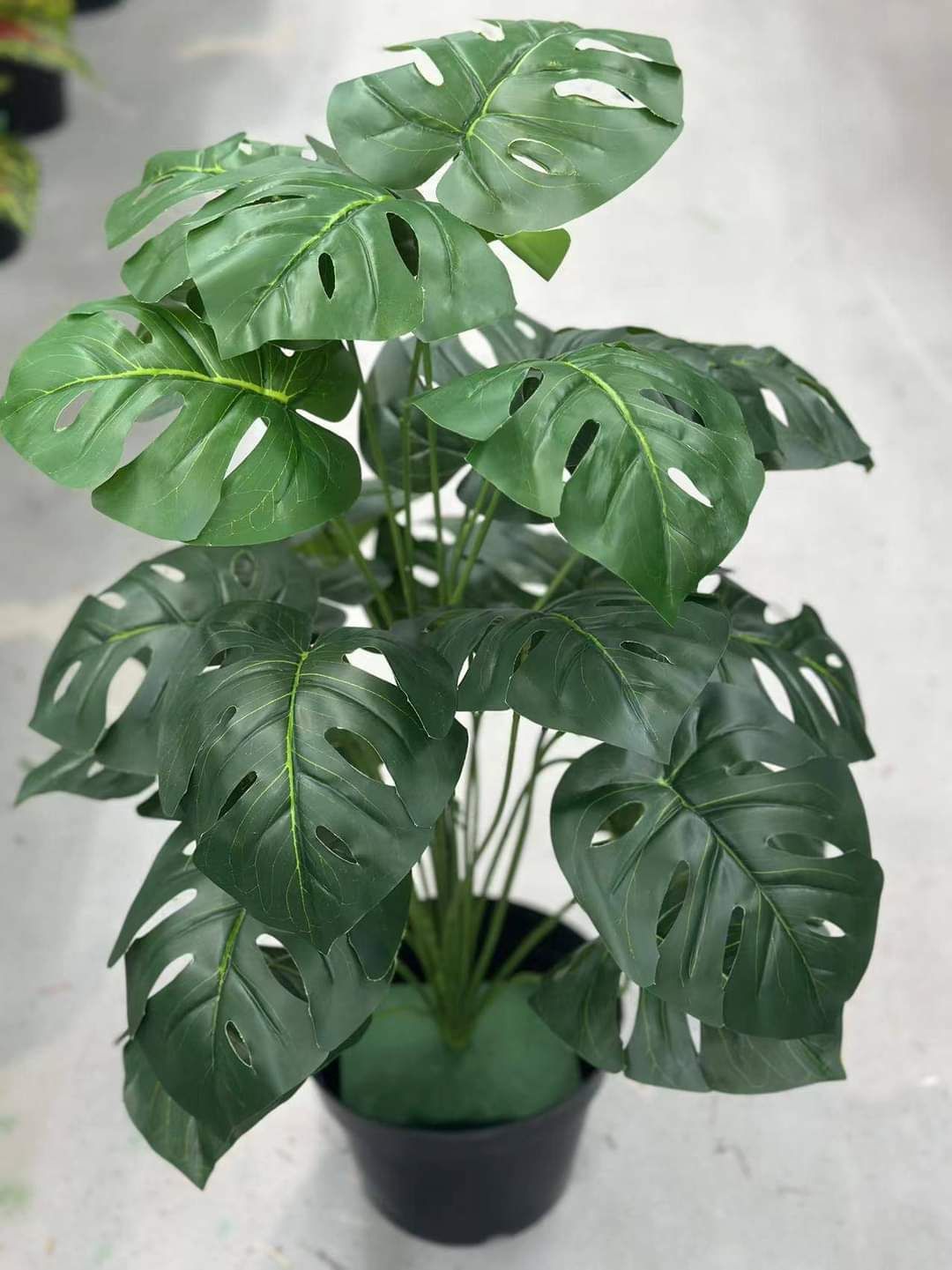 artificial monstera plants Artificial Monstera Plant – Packiva Home