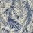 Blue Leaf Cushion