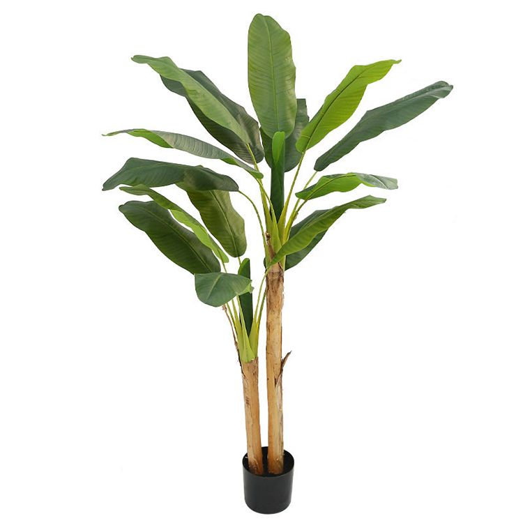 Artificial Cavendish Banana Plant Double