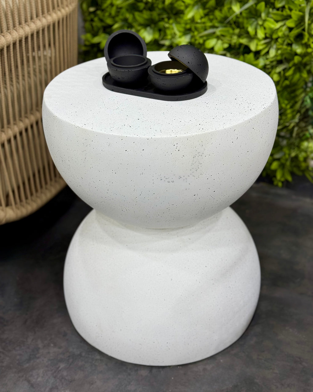 Bombie Fiberglass Side Table