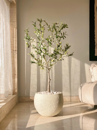 Artificial Olive Plant