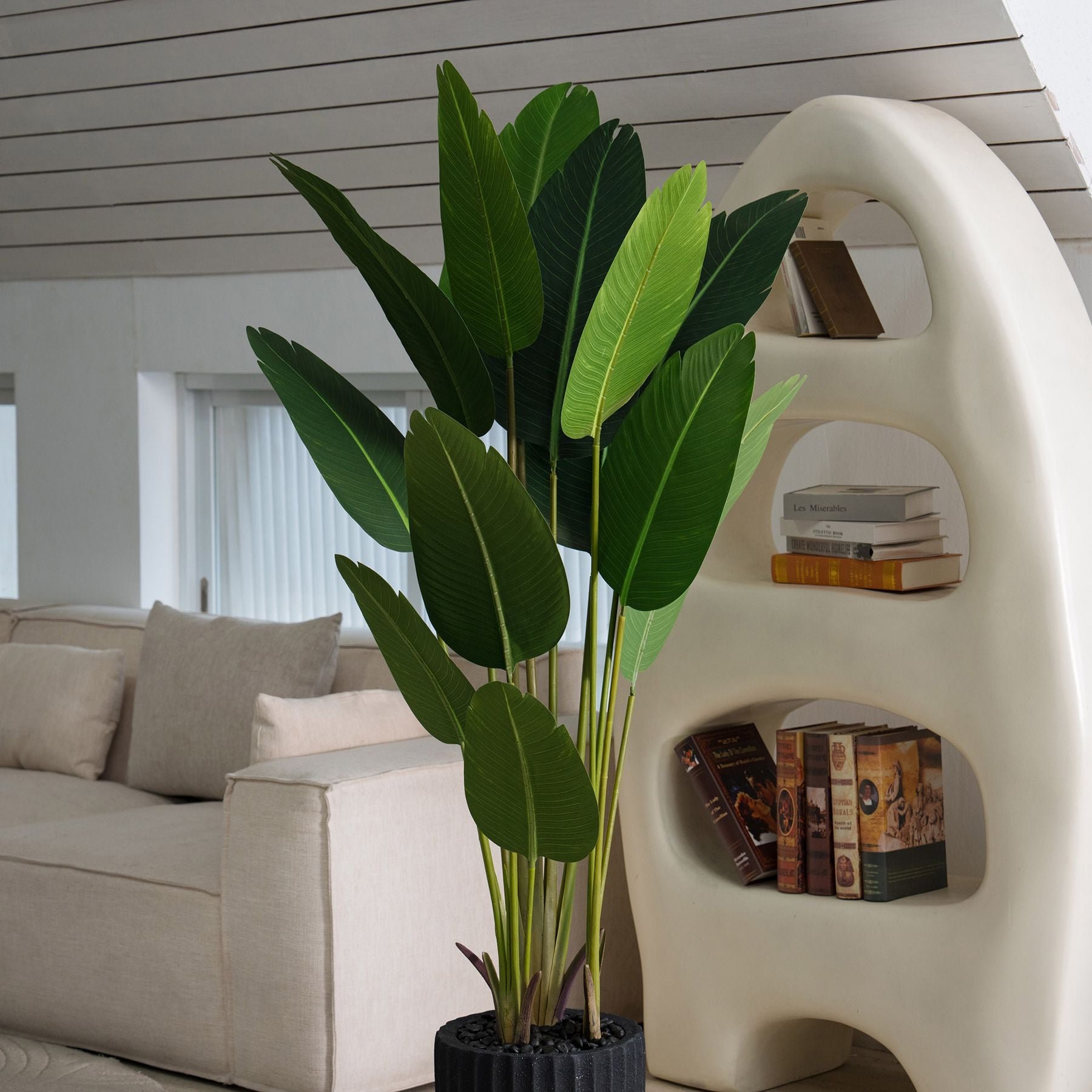 Artificial Cavendish Banana Plant