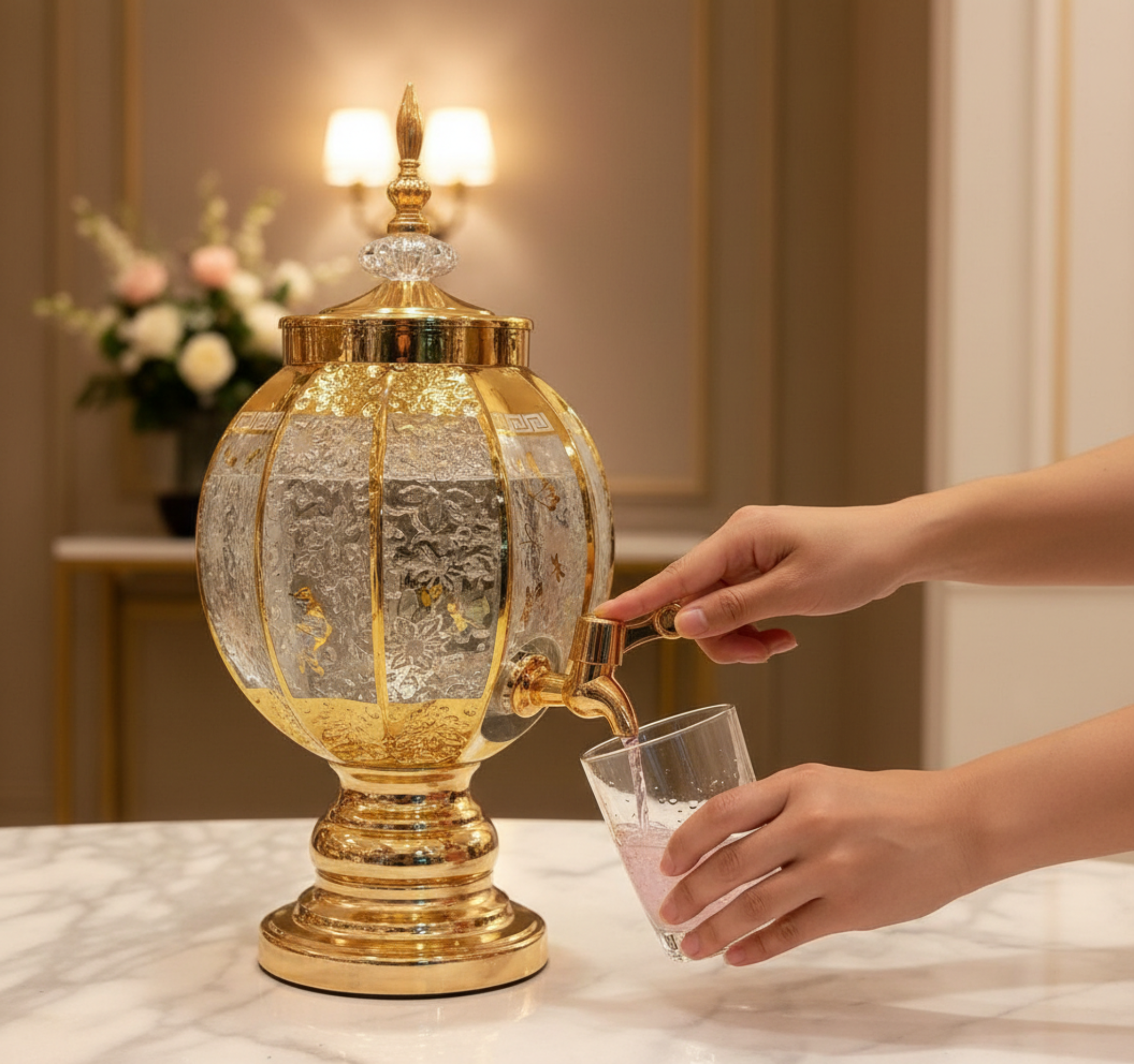 Bako Glass Beverage Dispenser