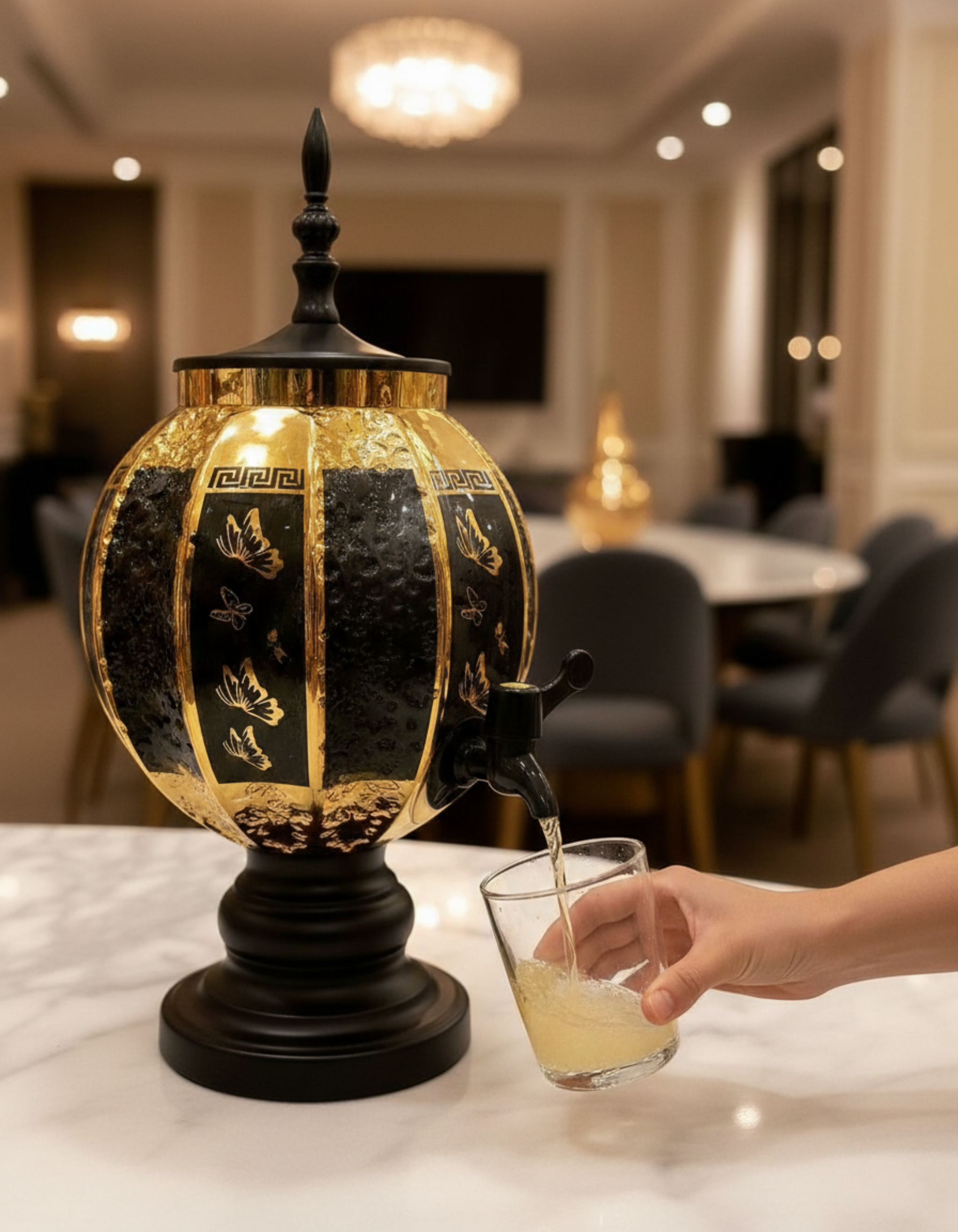 Bako Glass Beverage Dispenser