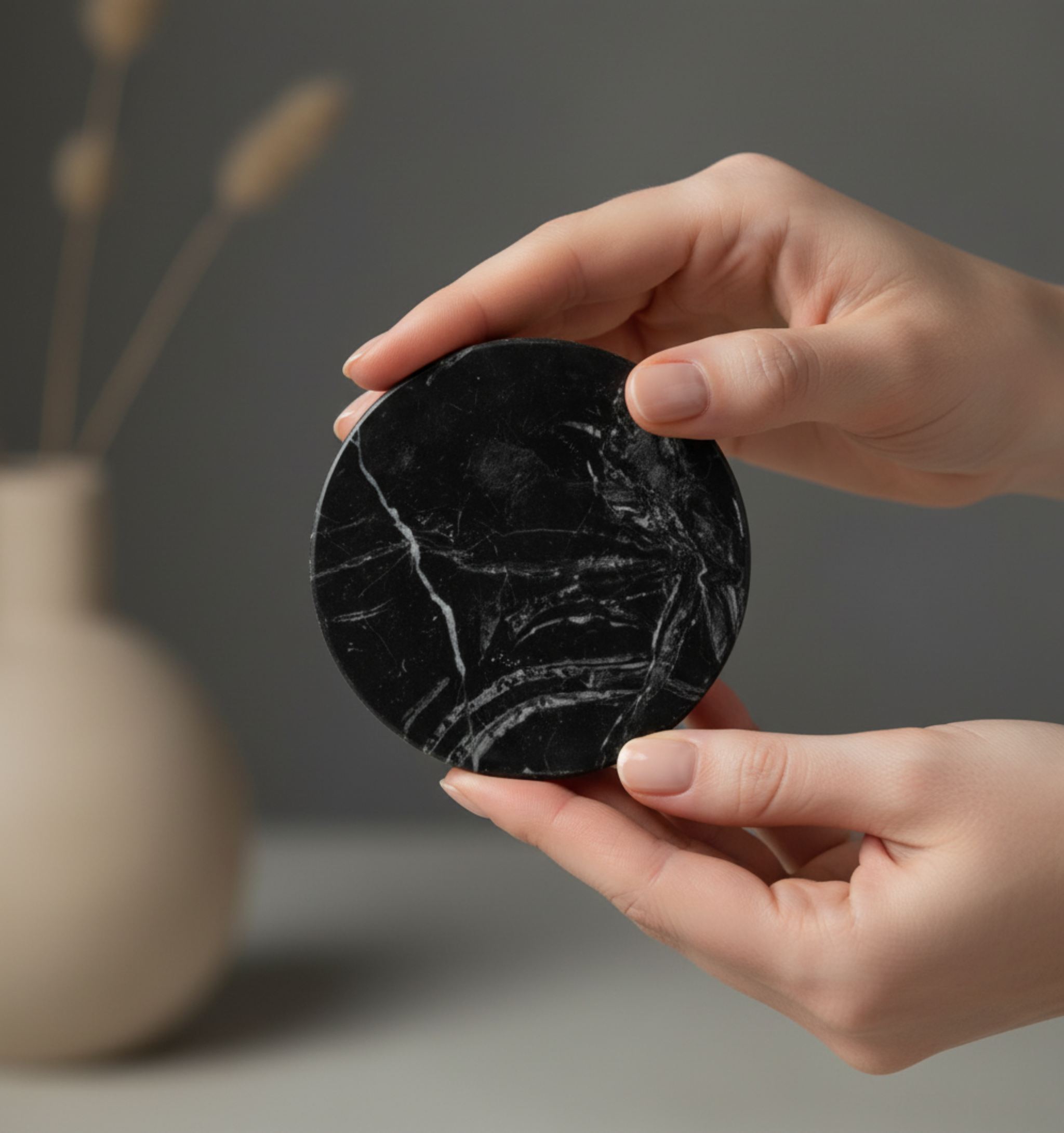 Marble Coasters Set - 4 Ps