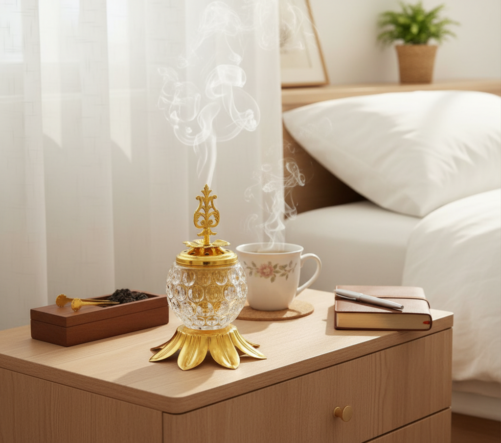 Crystal Incense Burner