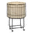 Basket Storage Cart with Wheels