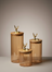 Deer Glass Jars Set - 3 Pcs