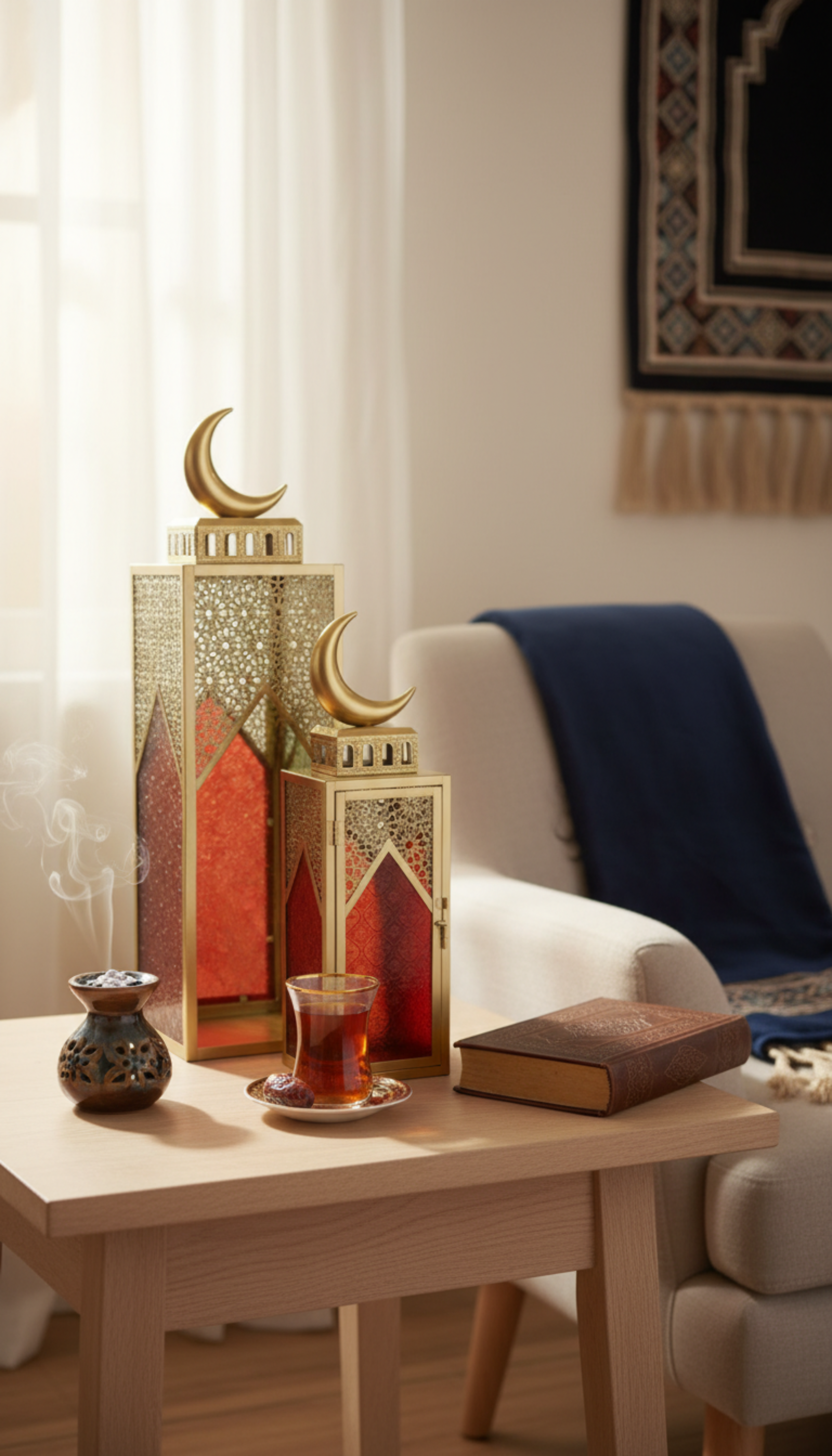 Ramadan Fanous Set - 2 Pcs