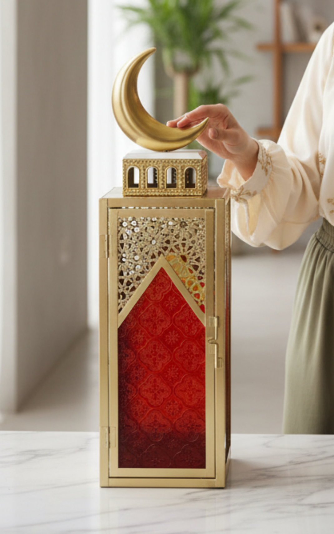 Ramadan Fanous Set - 2 Pcs