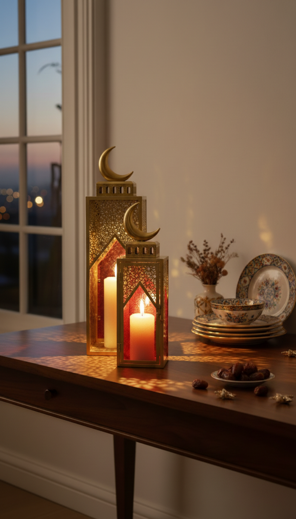 Ramadan Fanous Set - 2 Pcs