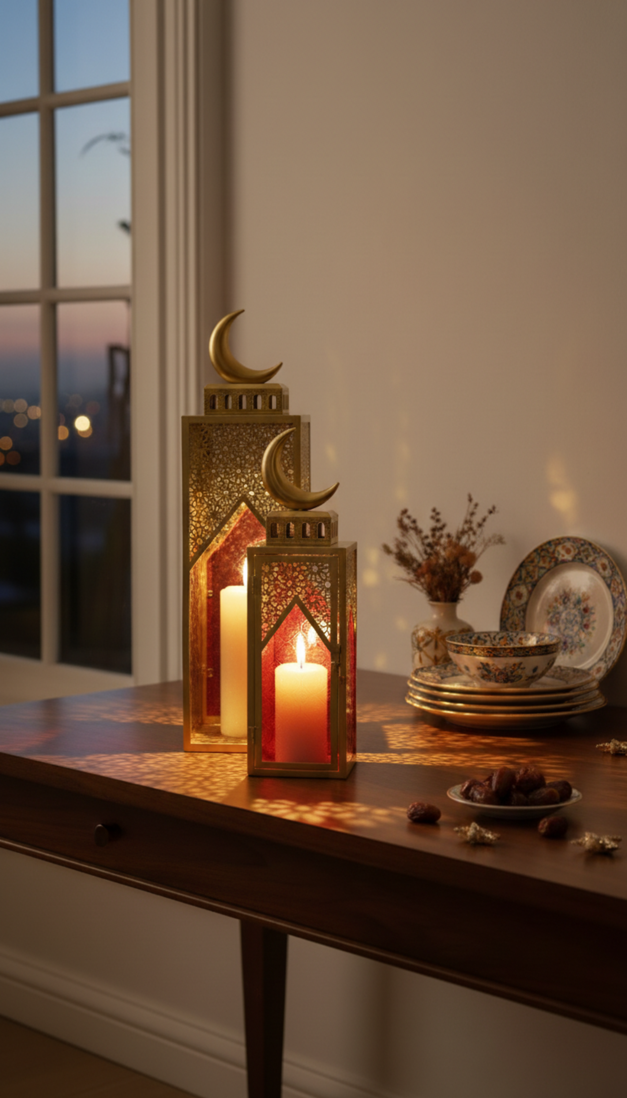 Ramadan Fanous Set - 2 Pcs