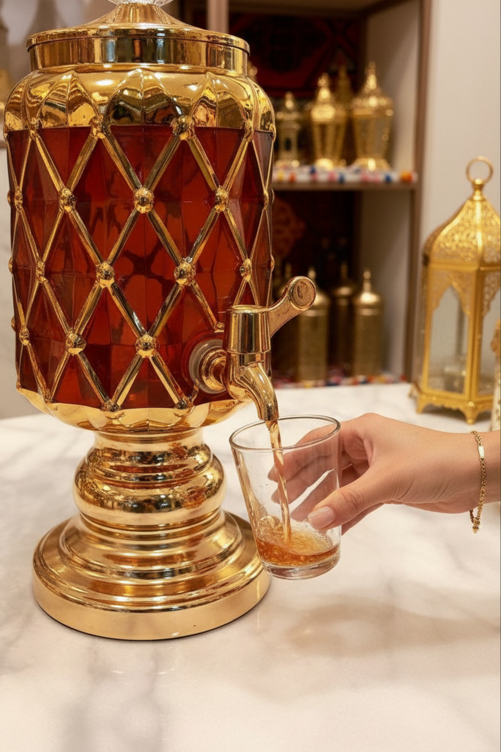 Glass Beverage Dispenser