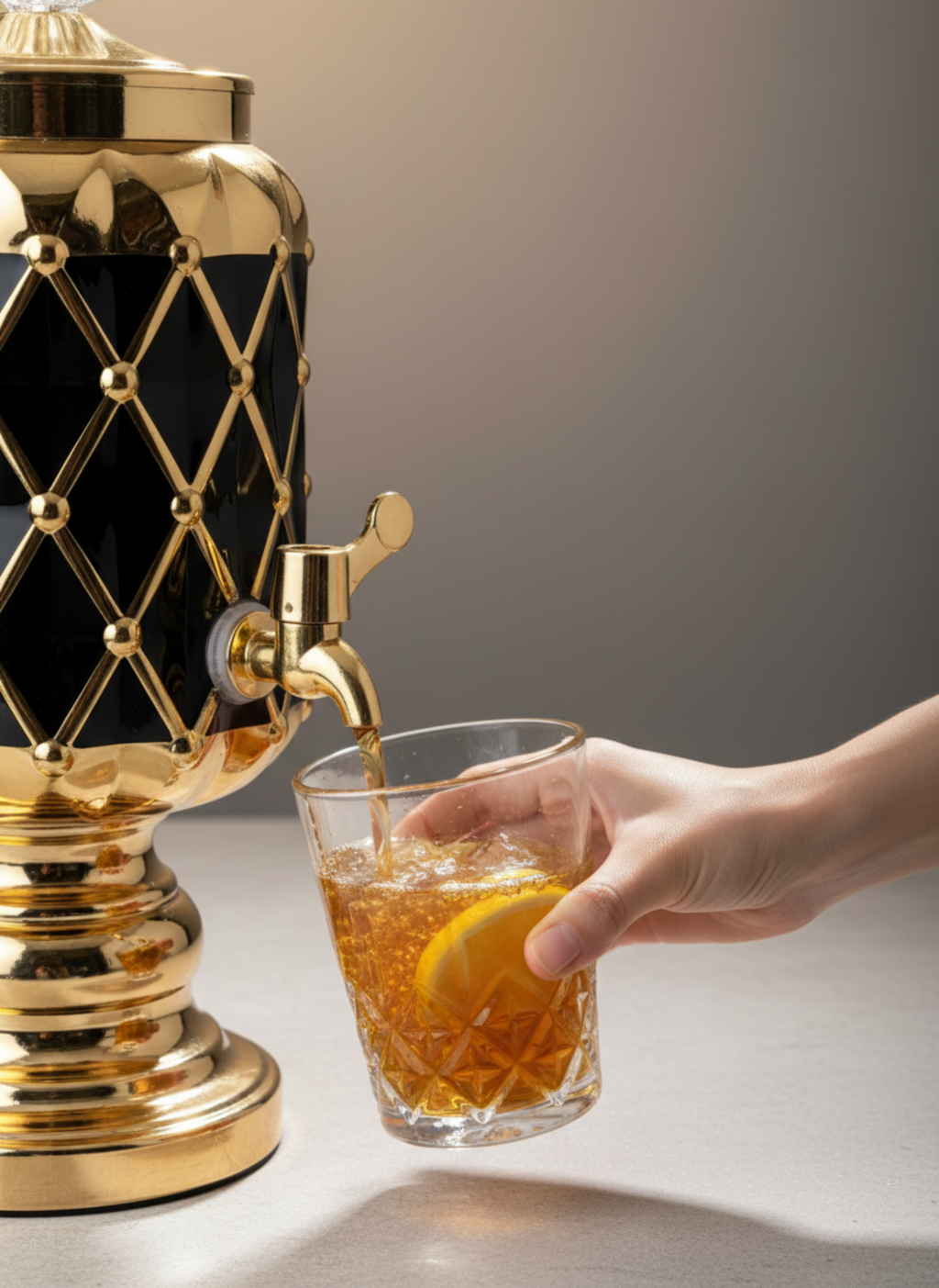 Glass Beverage Dispenser