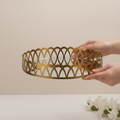 Circular Mirror Tray