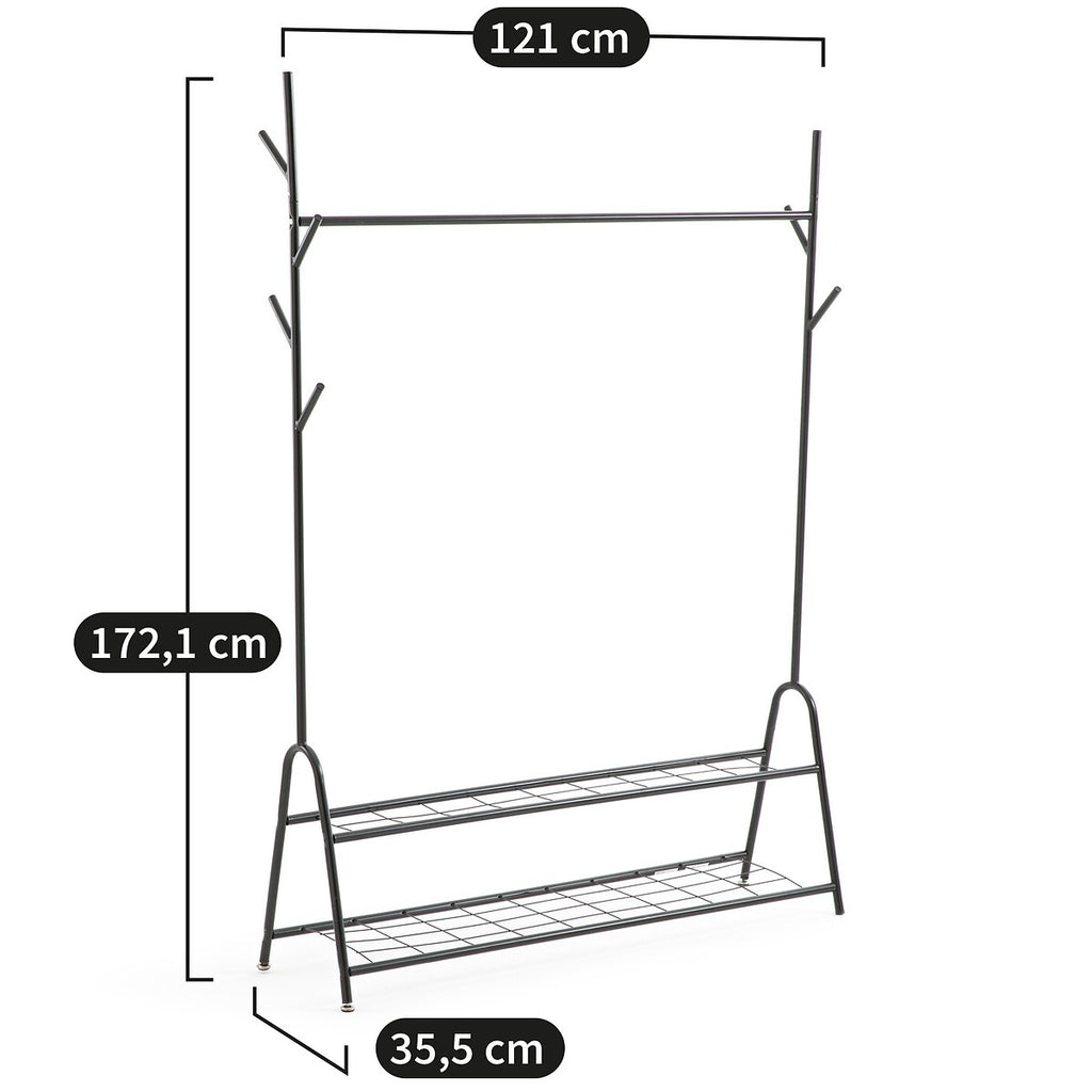 Laxa Clothes & Shoes Rack