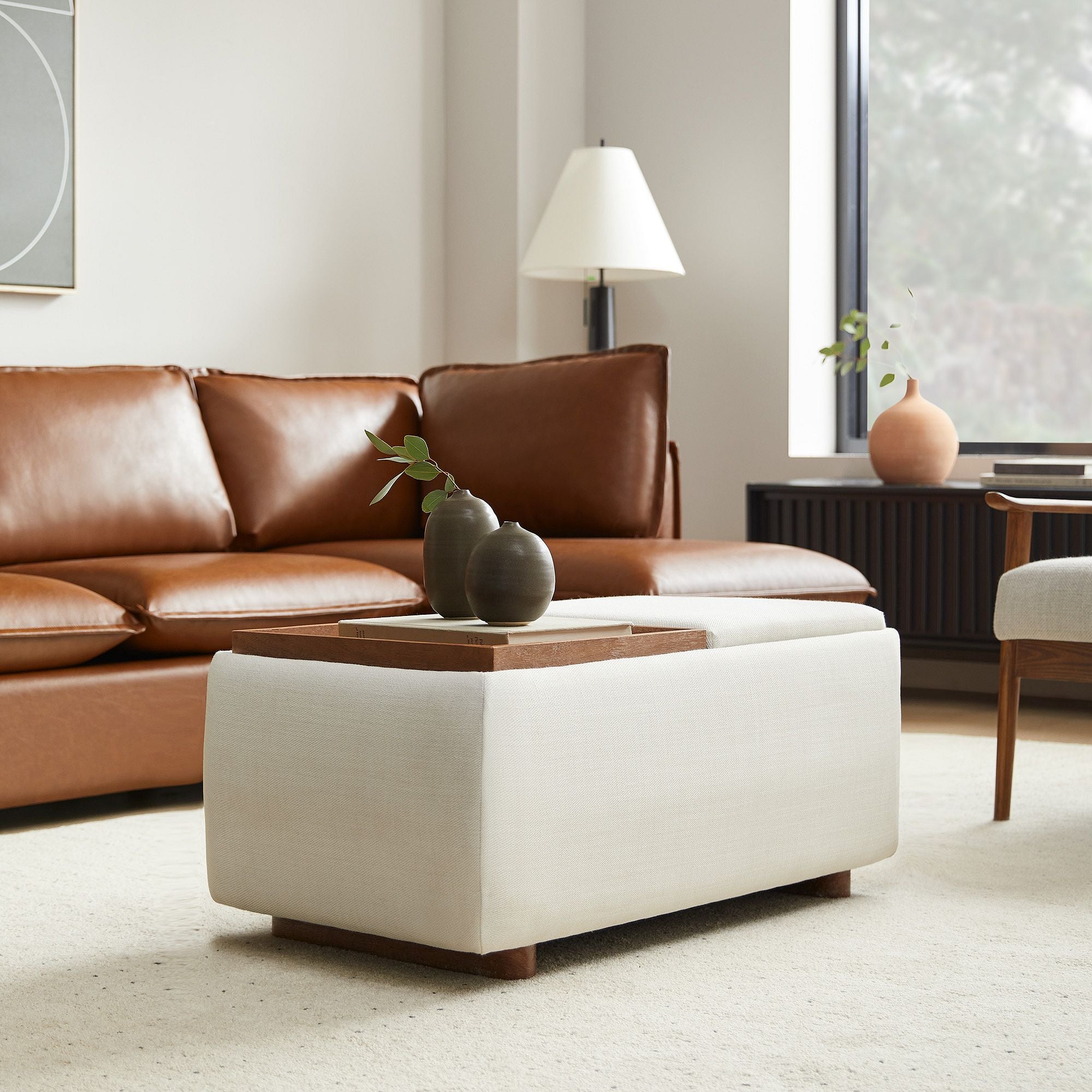 Marlow Storage Pouf