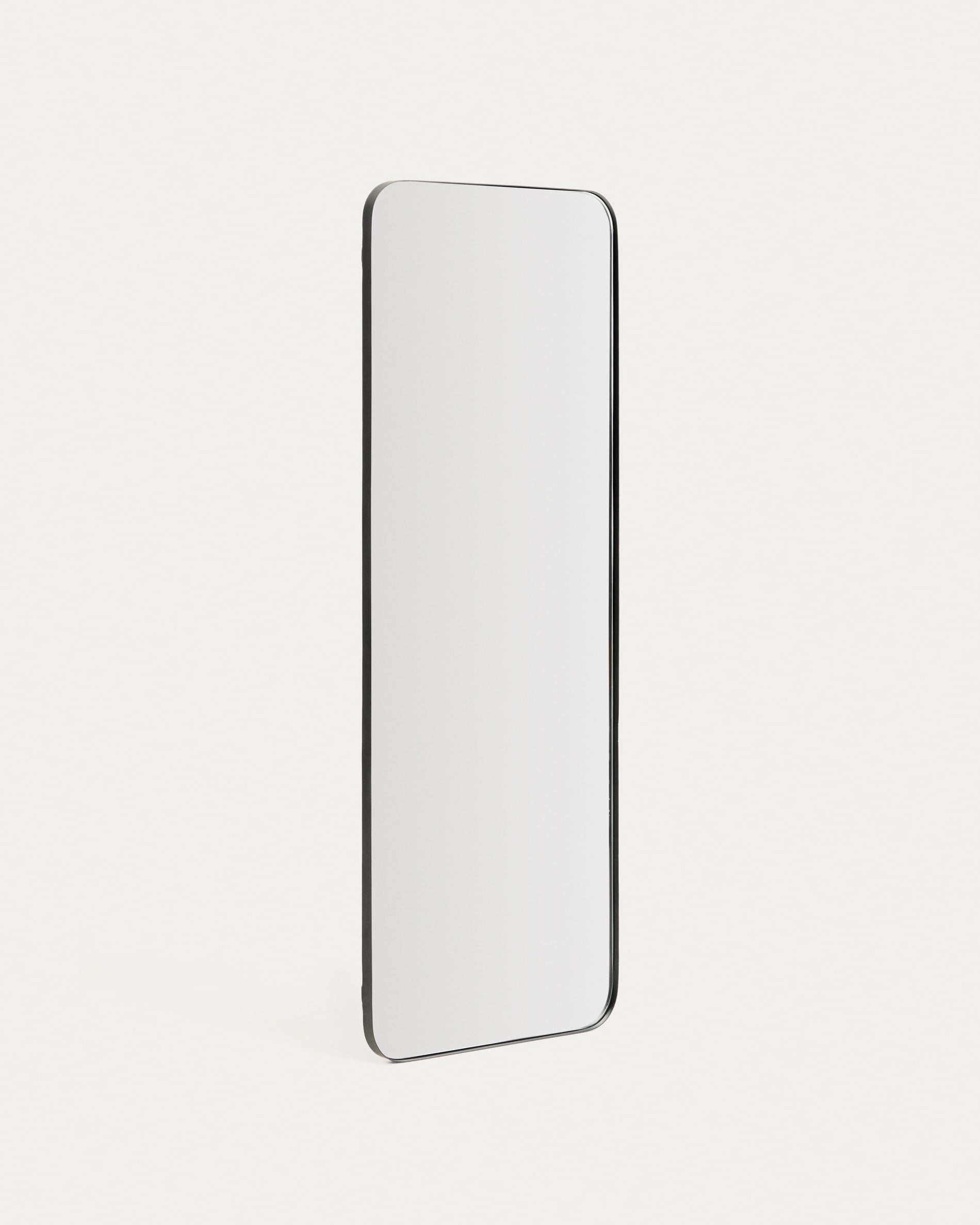 Metal Rounded Edge Wall Mirror