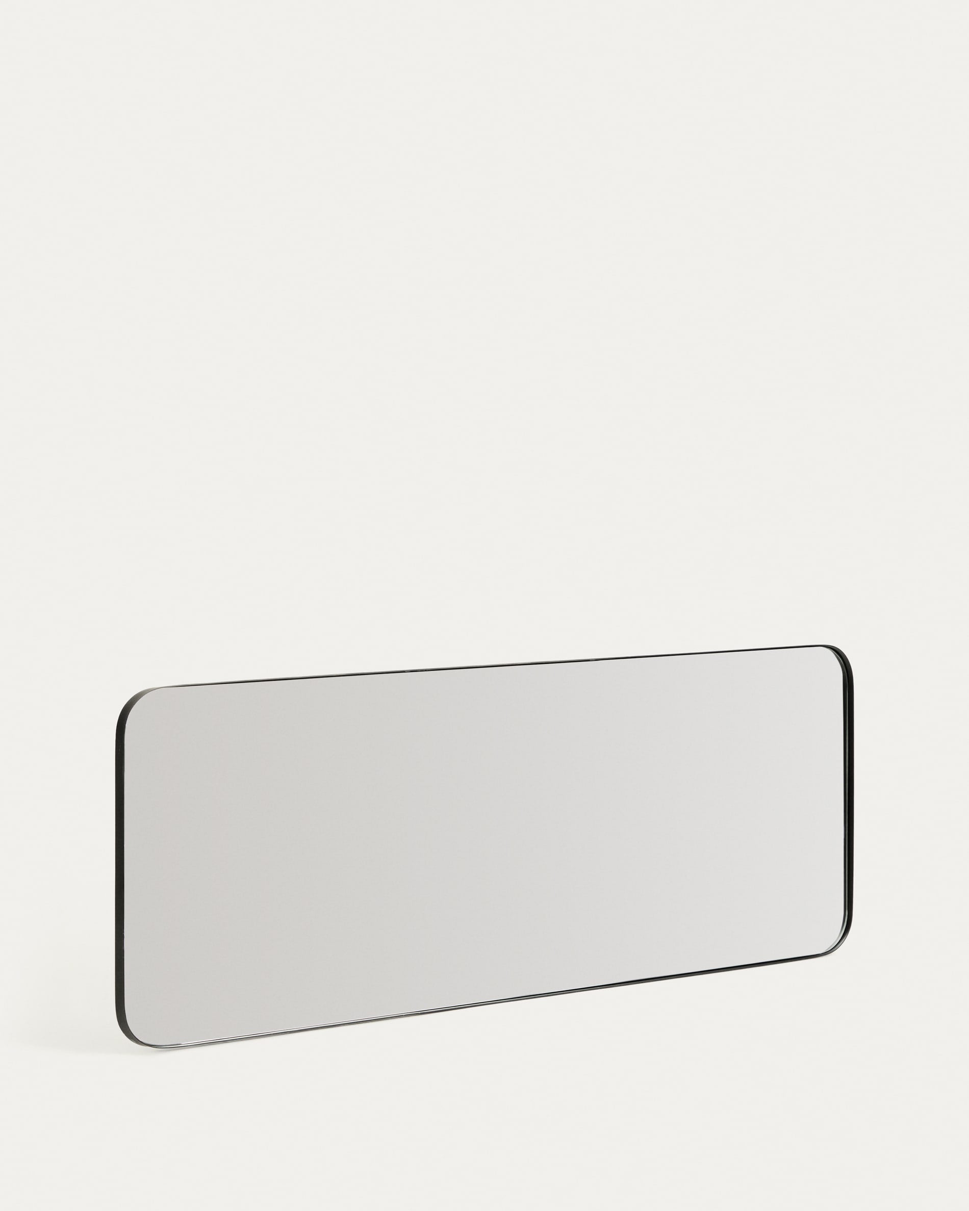 Metal Rounded Edge Wall Mirror