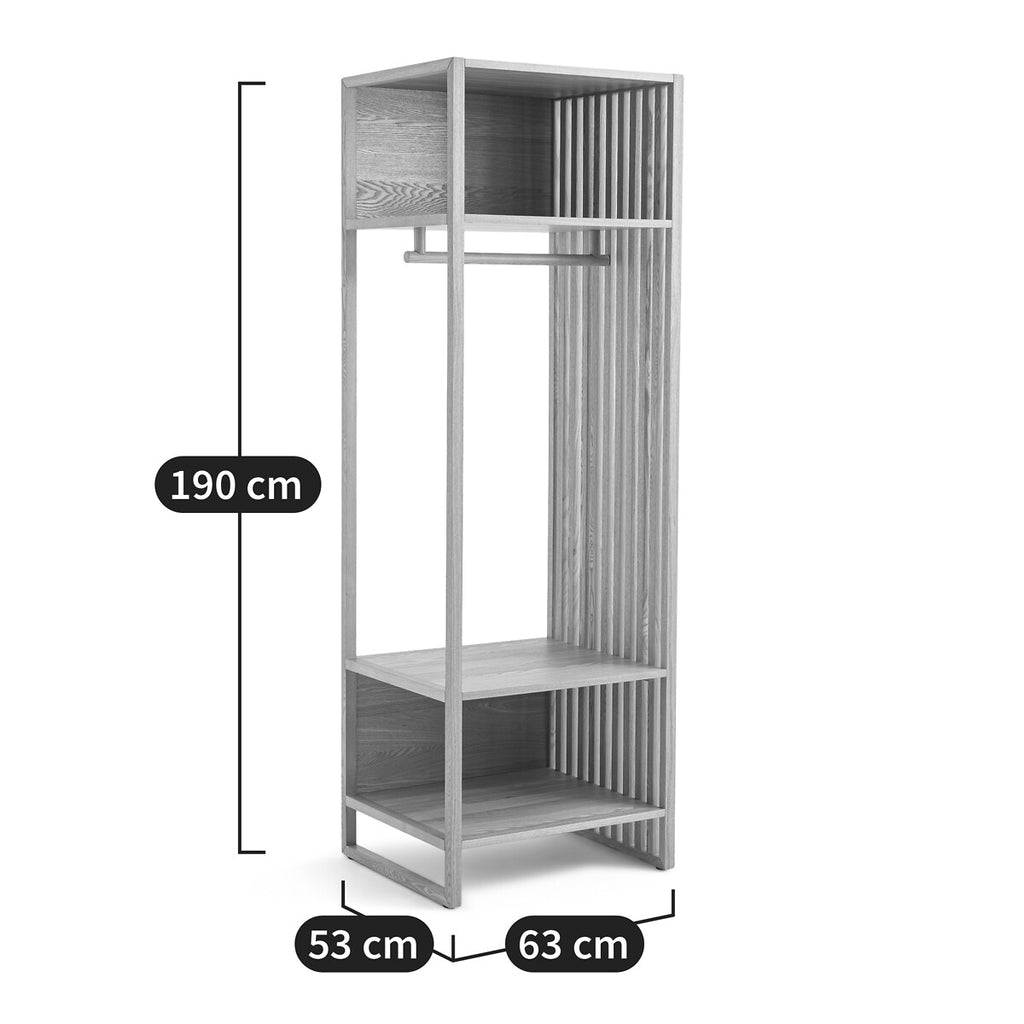 Onie Wardrobe & 3-Shelf Unit
