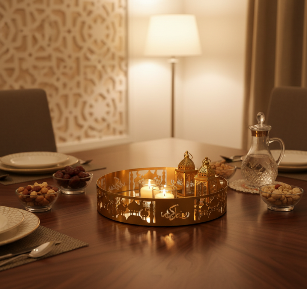 Ramadan Mirror Tray