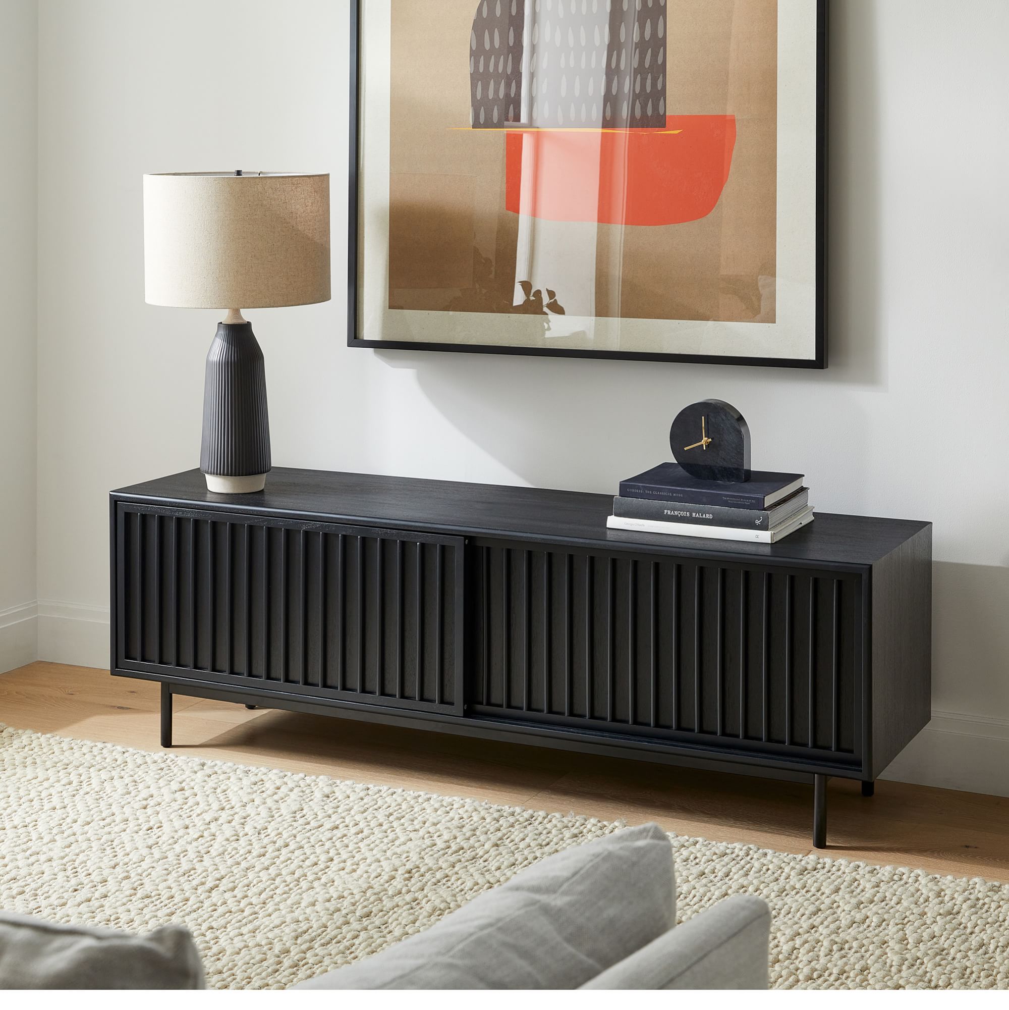 Slatty TV Unit