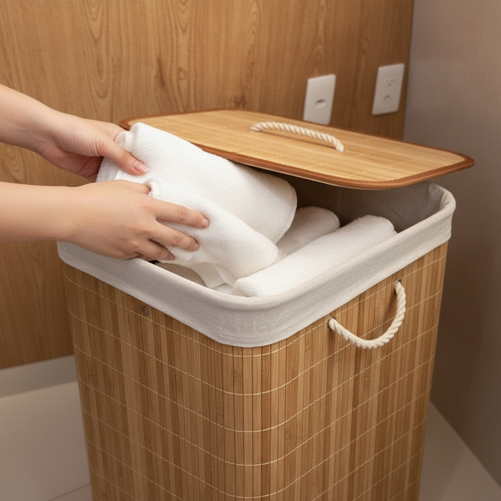 Bamboo Laundry Basket