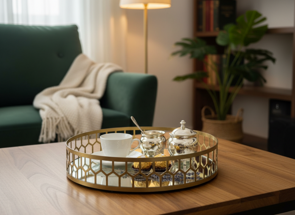 Honeycomb Mirror Tray