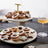 Marble Brass 2-Tier Cake Stand