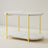 Marble Brass 2-Tier Stand