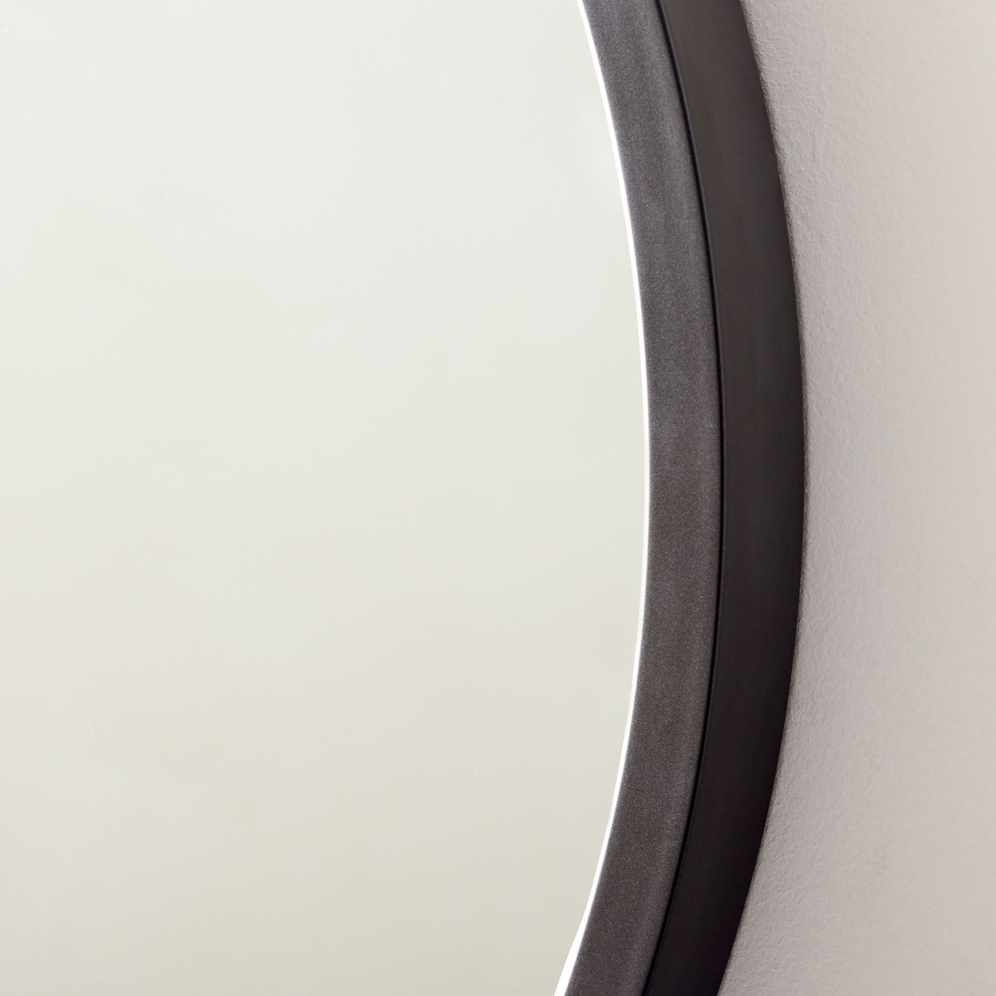 Metal Frame Oval Wall Mirror