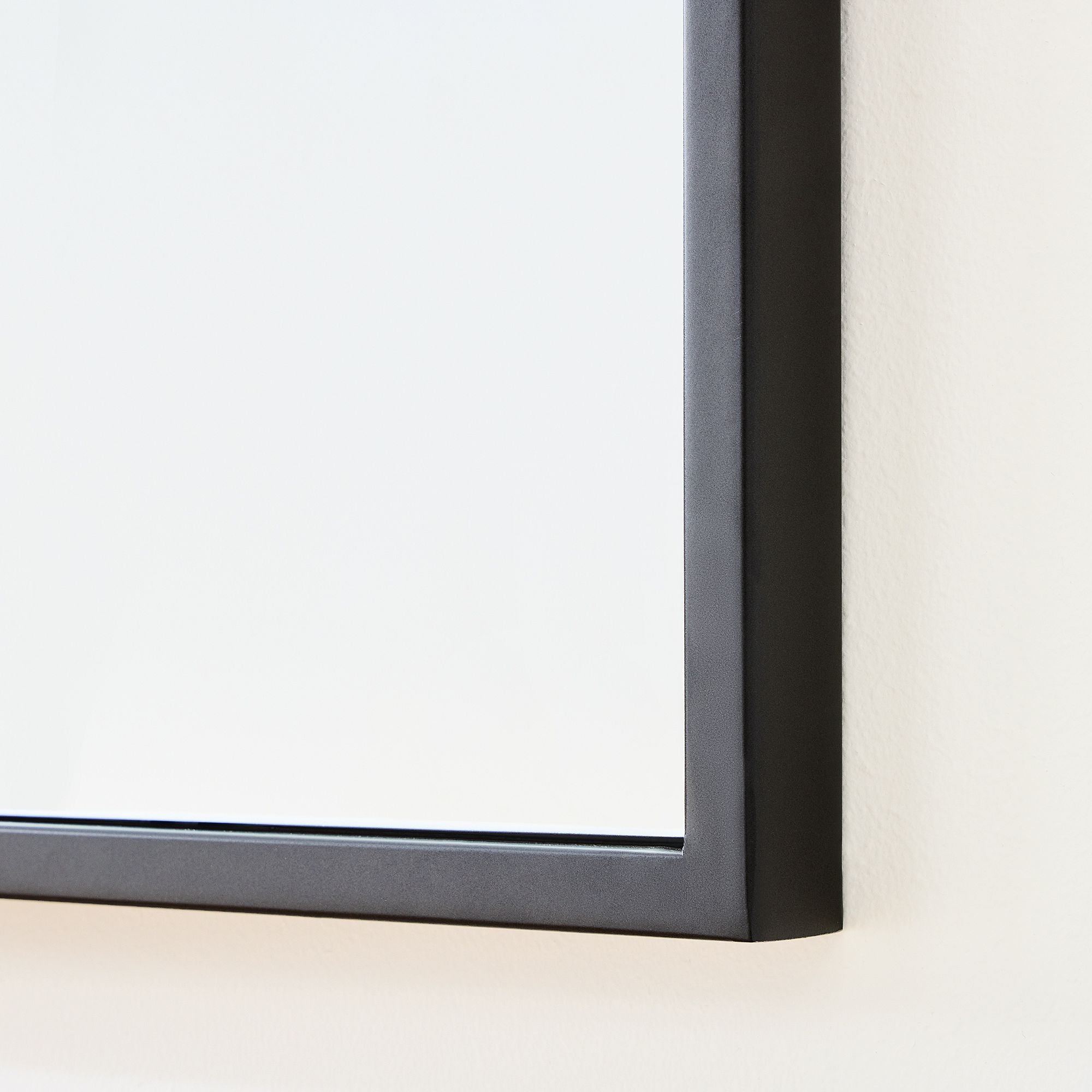 Metal Frame Arched Wall Mirror